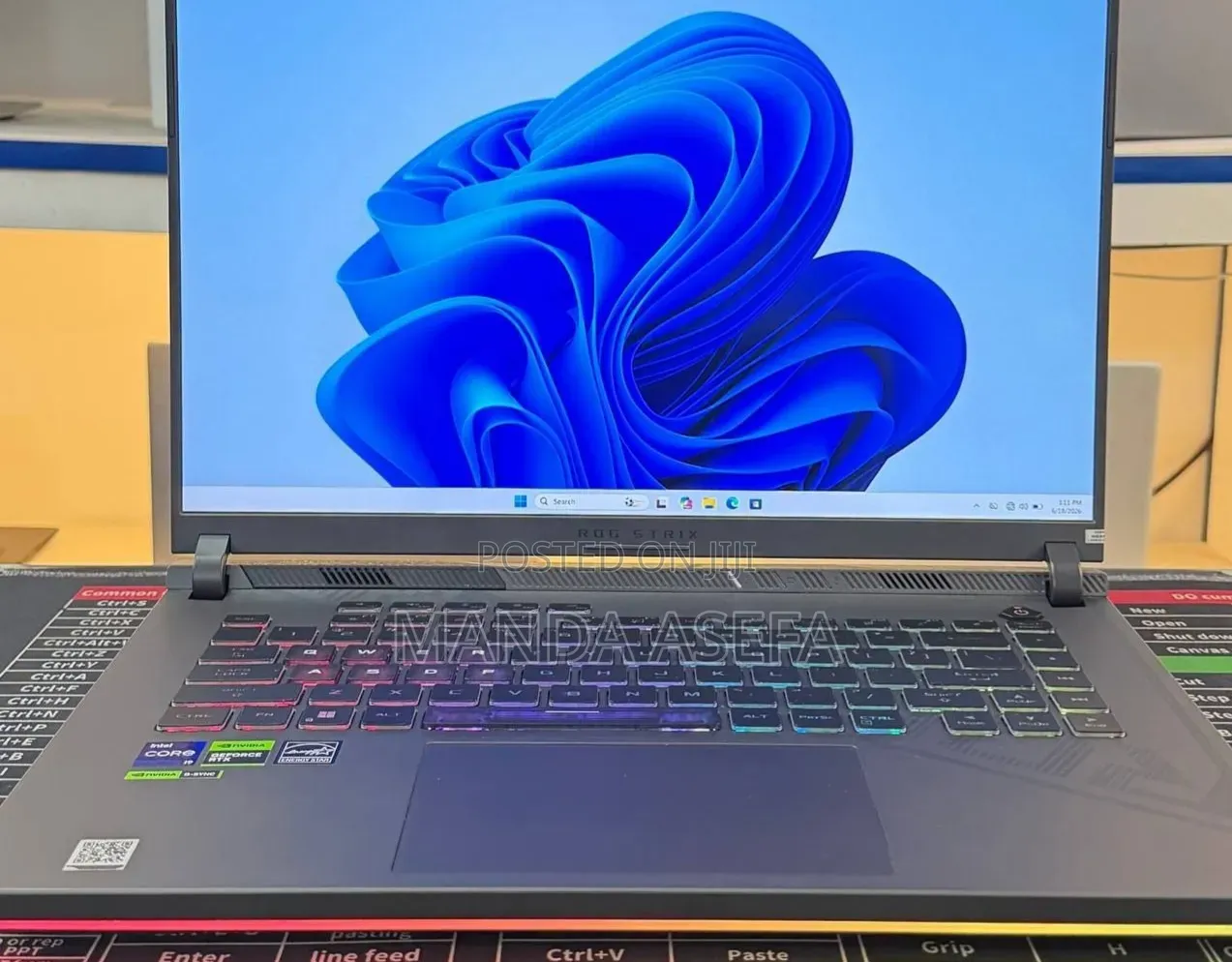 New Laptop Asus ROG Strix G16 G614 16GB Intel Core i9 SSD 1T