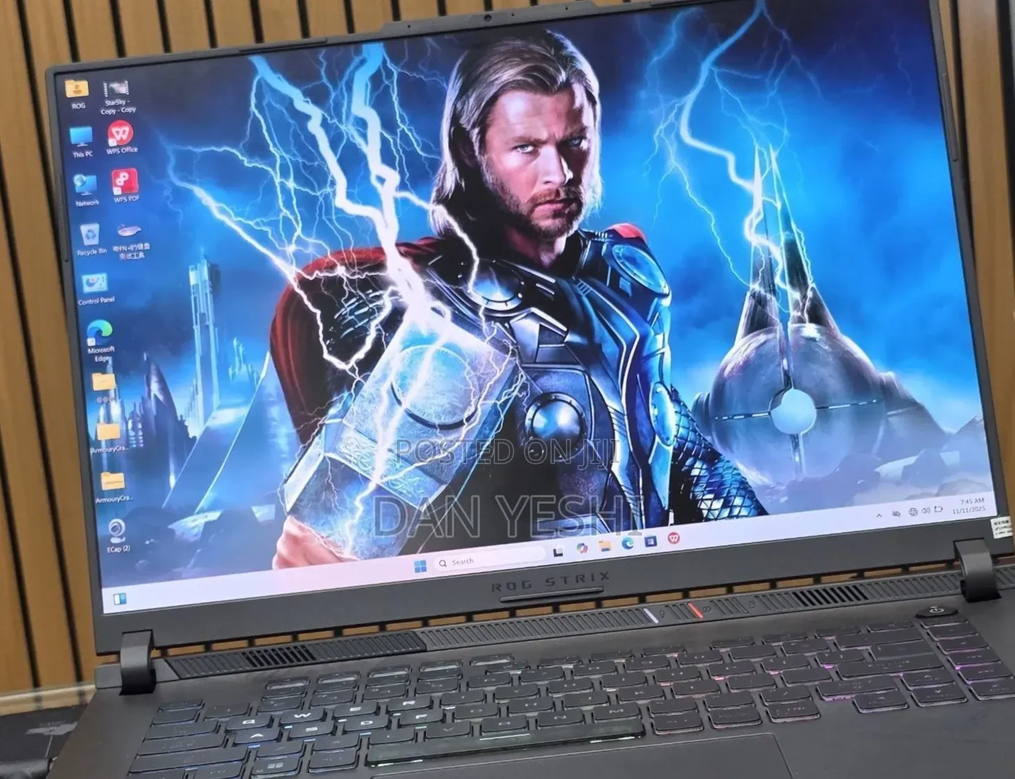 New Laptop Asus ROG Strix G16 G614 16GB Intel Core i9 SSD 1T