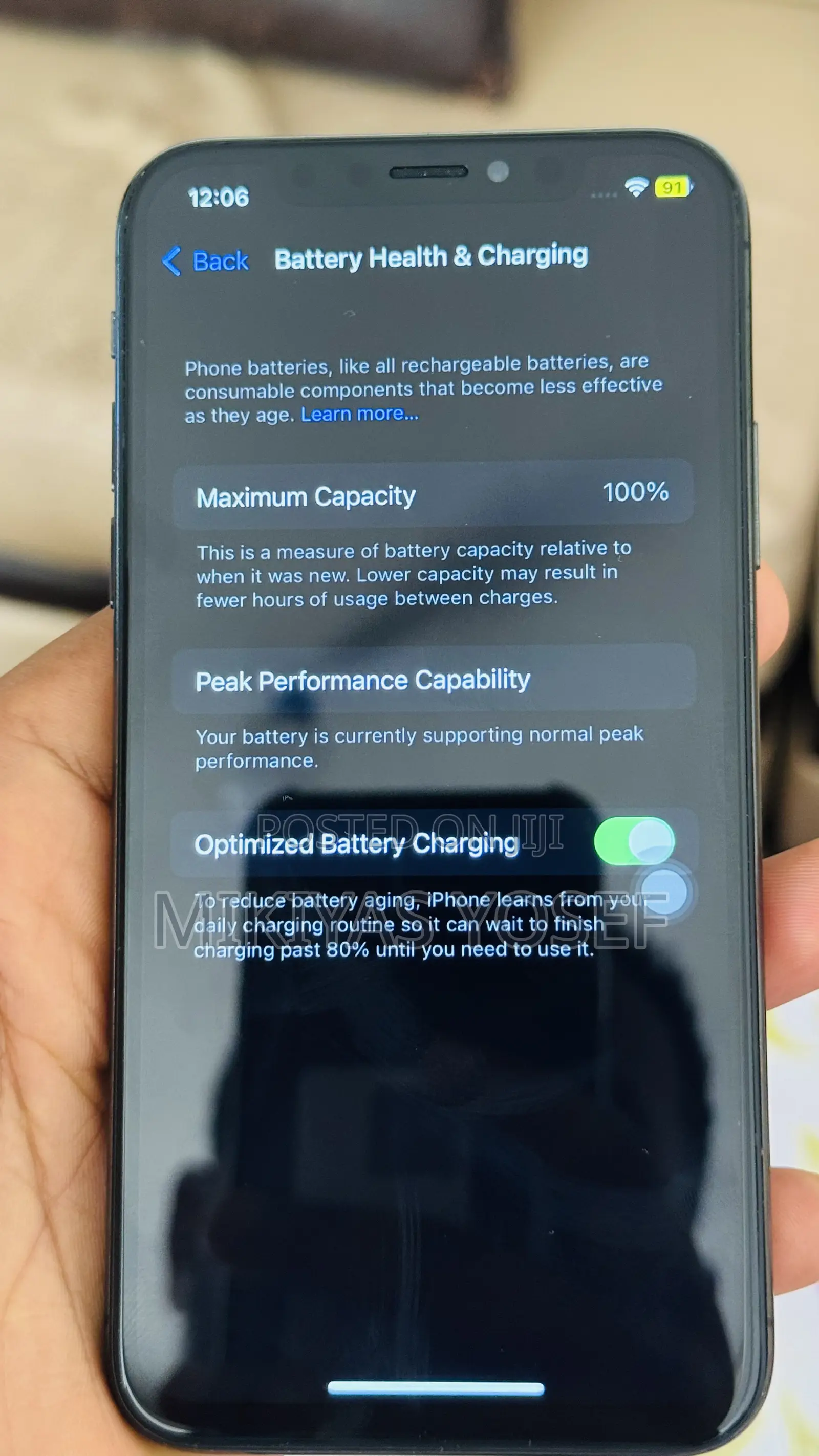Apple iPhone X 64 GB Black