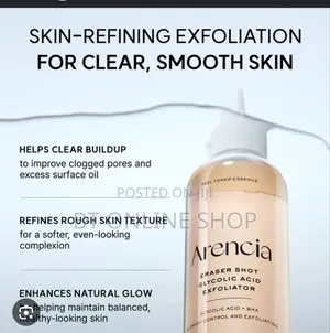 Arencia Eraser Shot Glycolic Acid Exfoliator