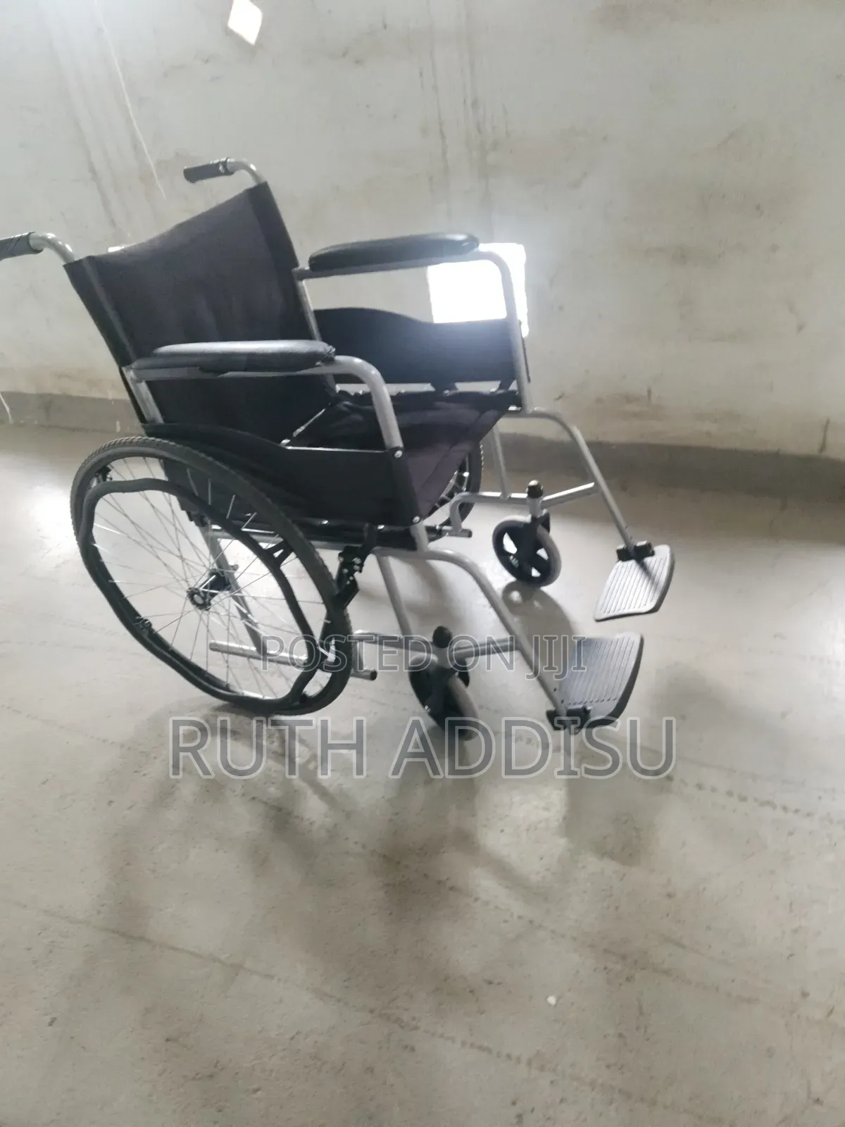 Wheel Chair Premium With Seat Belt and Dual Break Wheelchair Medical