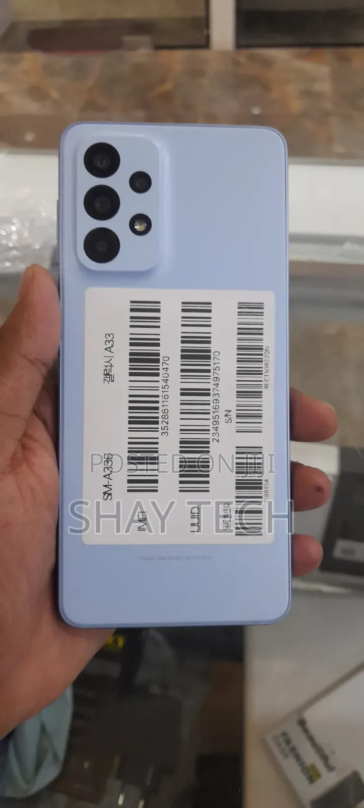 New Samsung Galaxy A33 5G 128 GB Blue