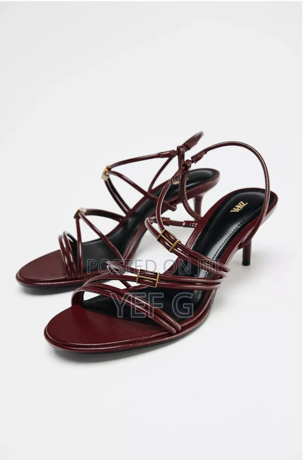 High-Heel Strappy Sandals From Zara