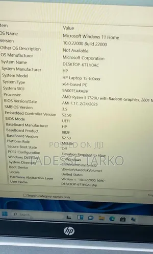 New Laptop HP Pavilion 15 8GB AMD Ryzen 5 SSD 512GB