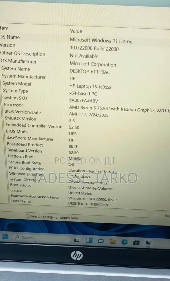 New Laptop HP Pavilion 15 8GB AMD Ryzen 5 SSD 512GB