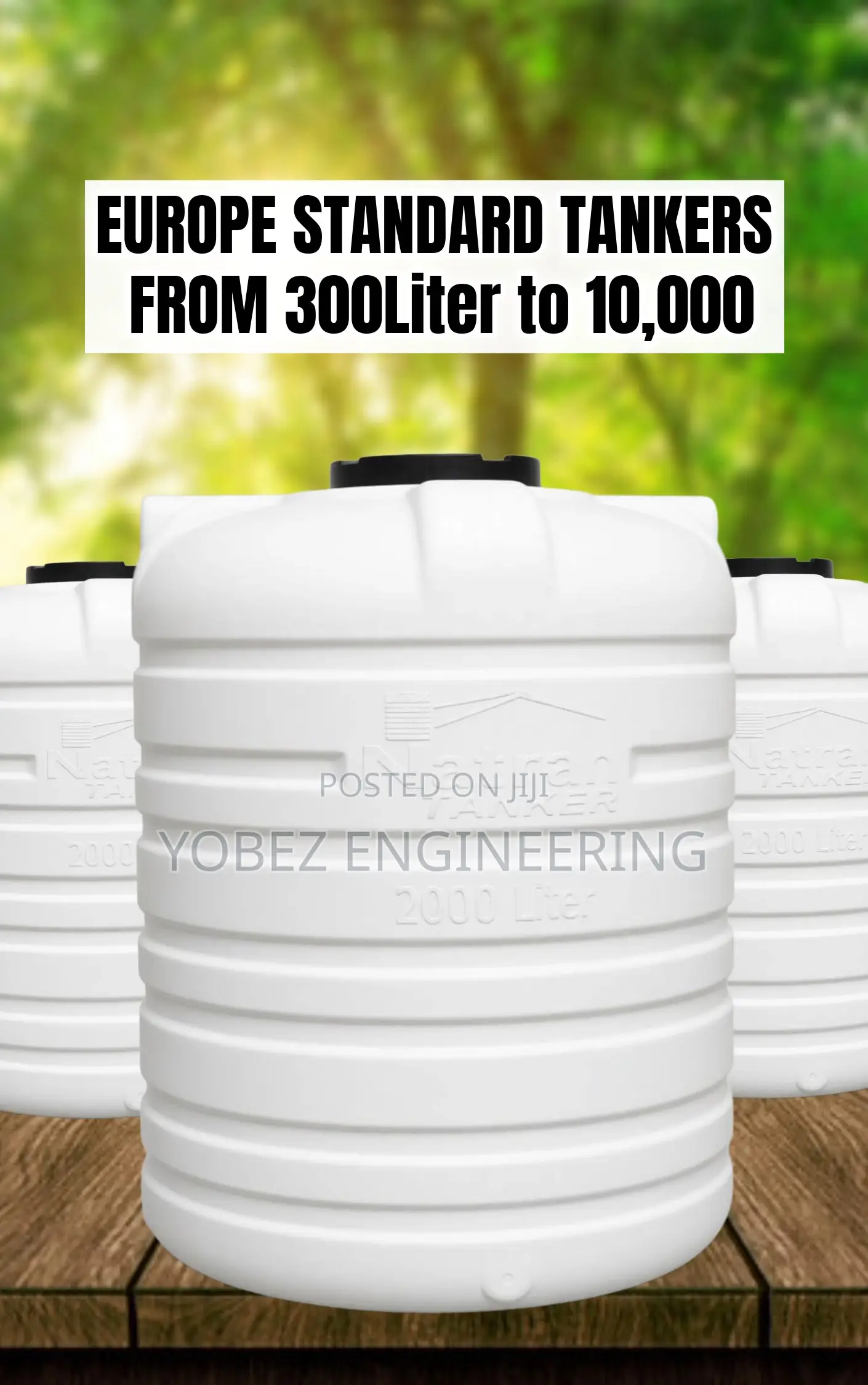 3layer Best Quality Roto Water Tanker