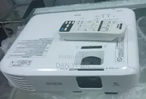 Epson Projector With Remote 
Model Name: Eb-S05
Hard