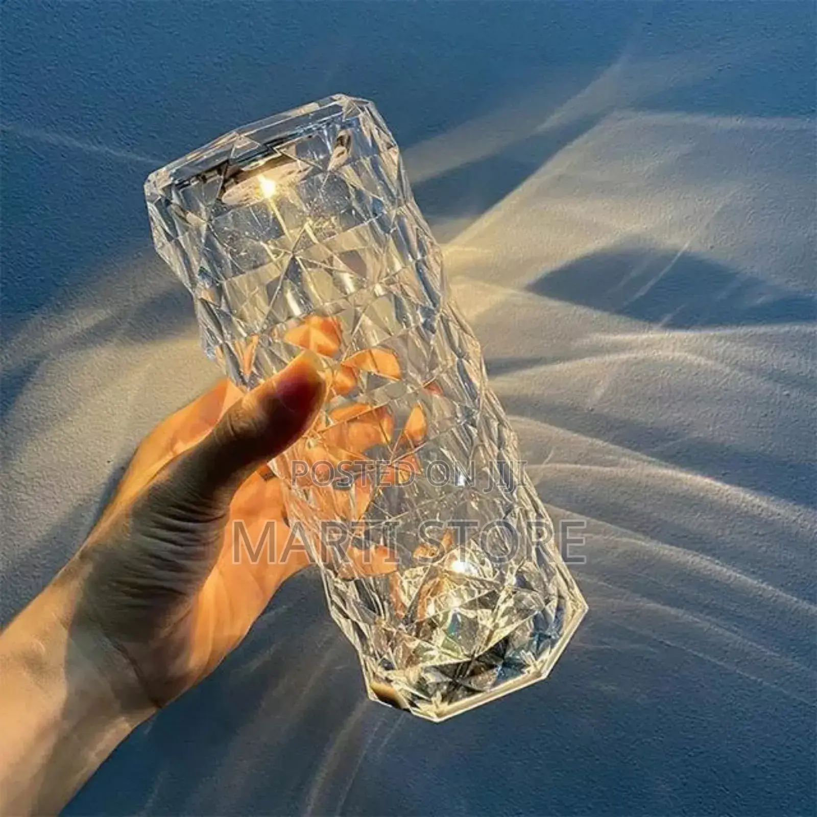Led Crystal Diamond Table Lamp