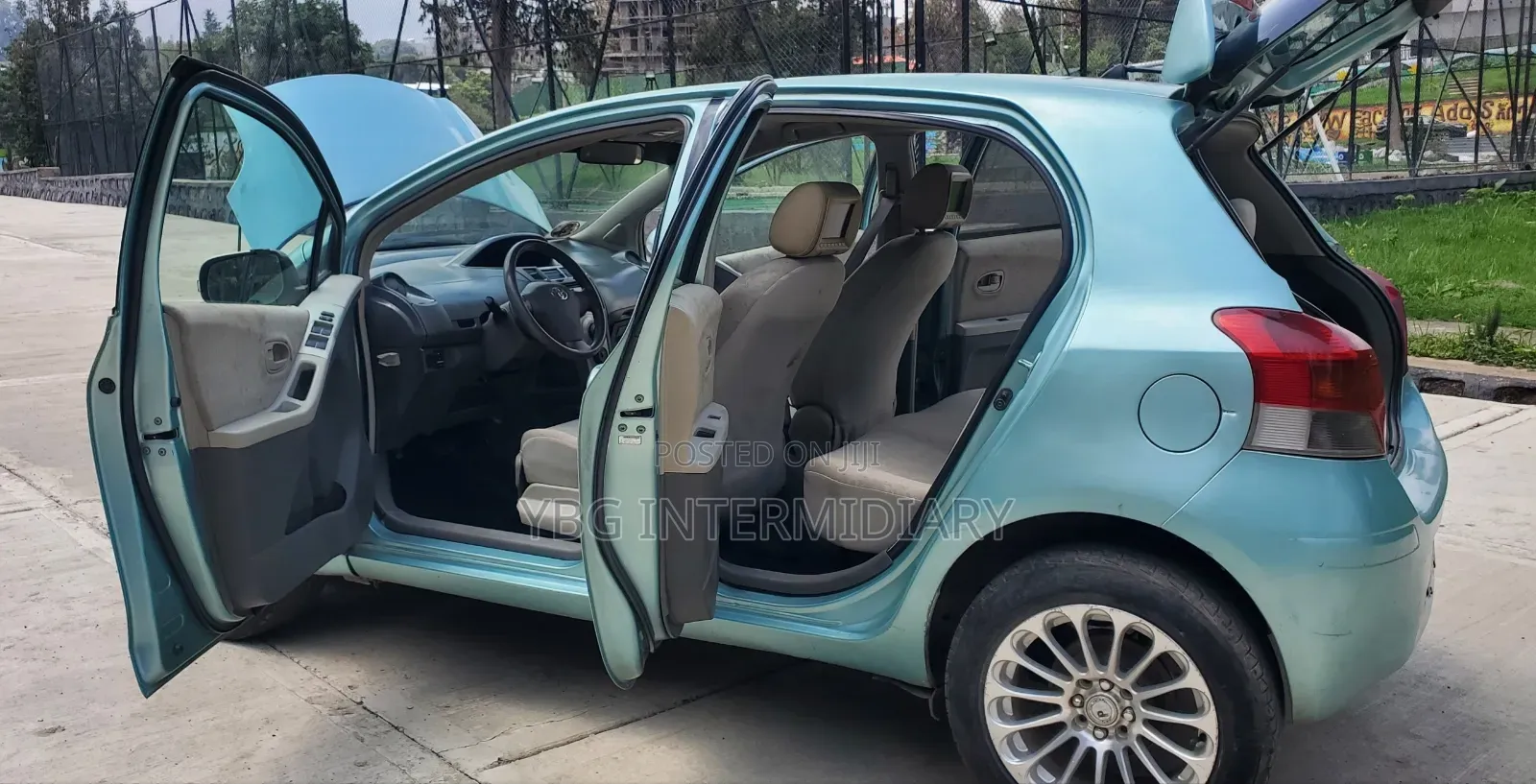 Toyota Yaris 1.3 2008 Green