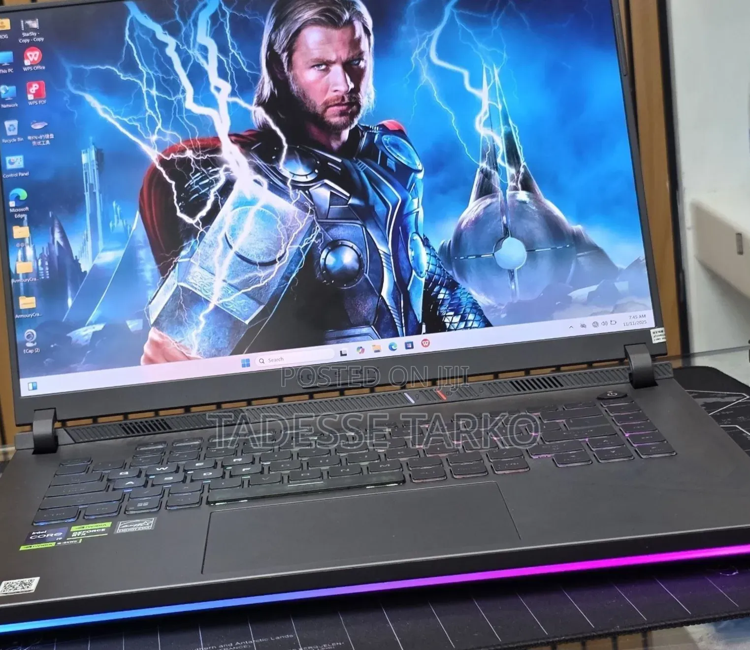 New Laptop Asus ROG Strix G16 G614 16GB Intel Core i9 SSD 1T