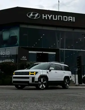 New Hyundai Santa Fe HEV 2025 Off white