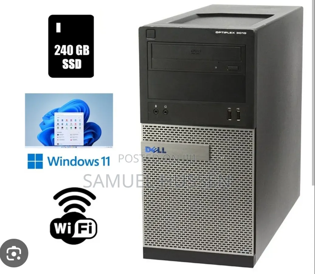 Desktop Computer Dell OptiPlex 3010 4GB Intel Core 3 SSD 256GB