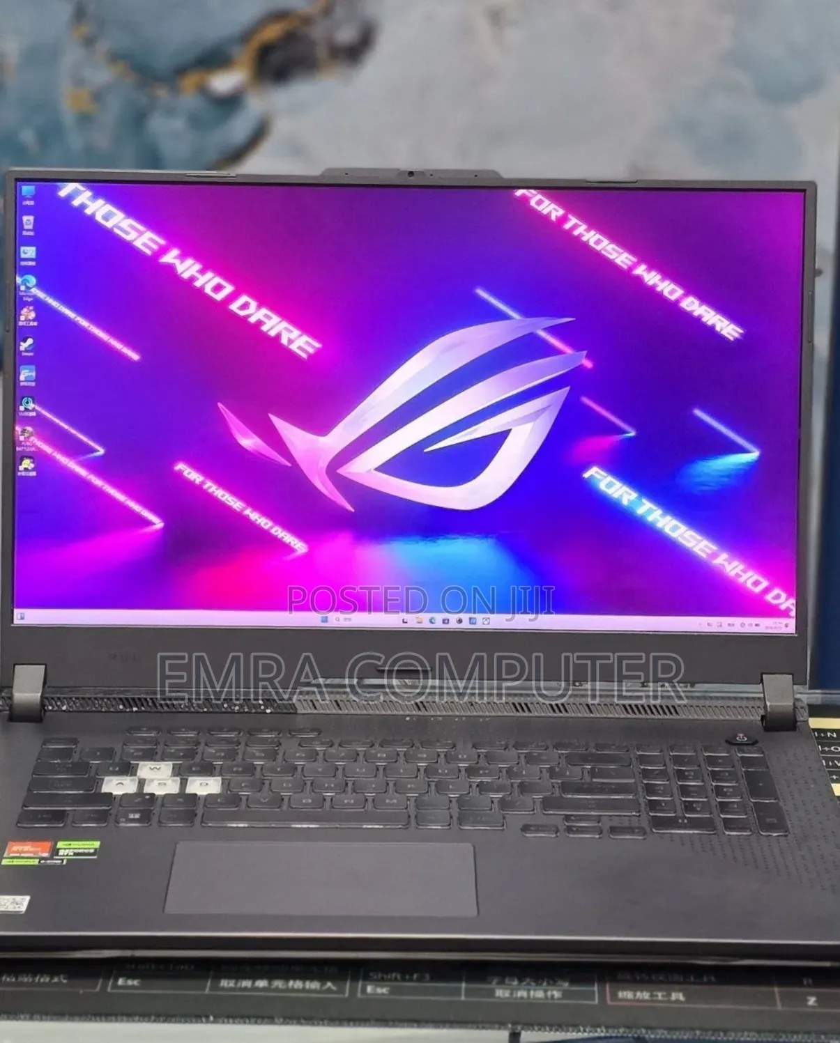 New Laptop Asus ROG Strix G17 16GB AMD Ryzen 9 SSD 1T