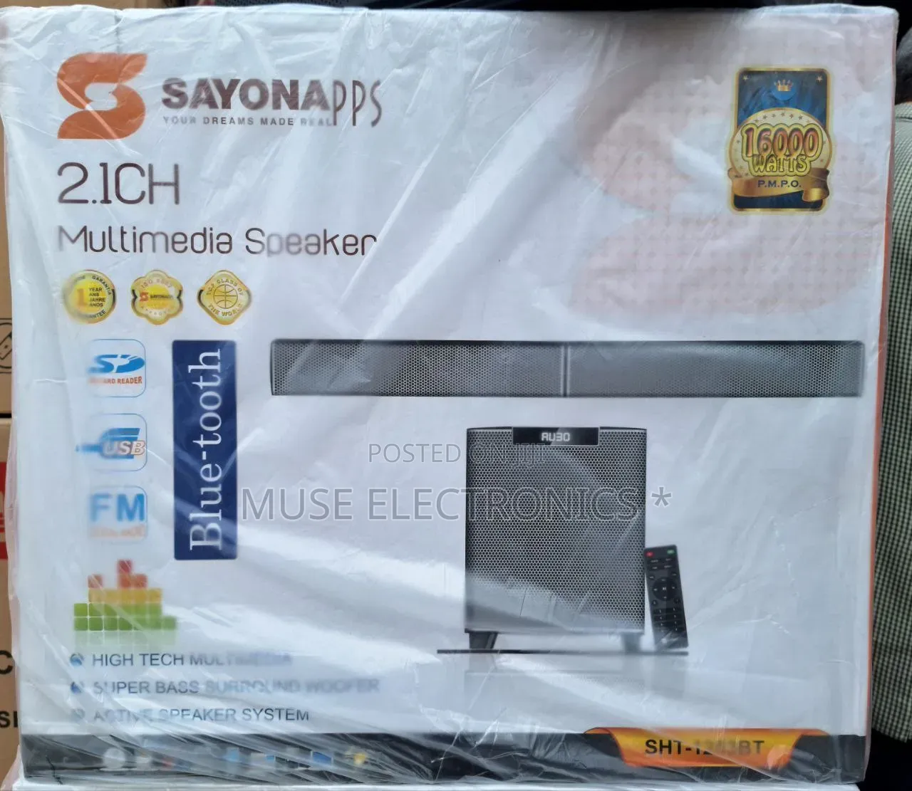 Sayona 3.1 Multimedia Speaker