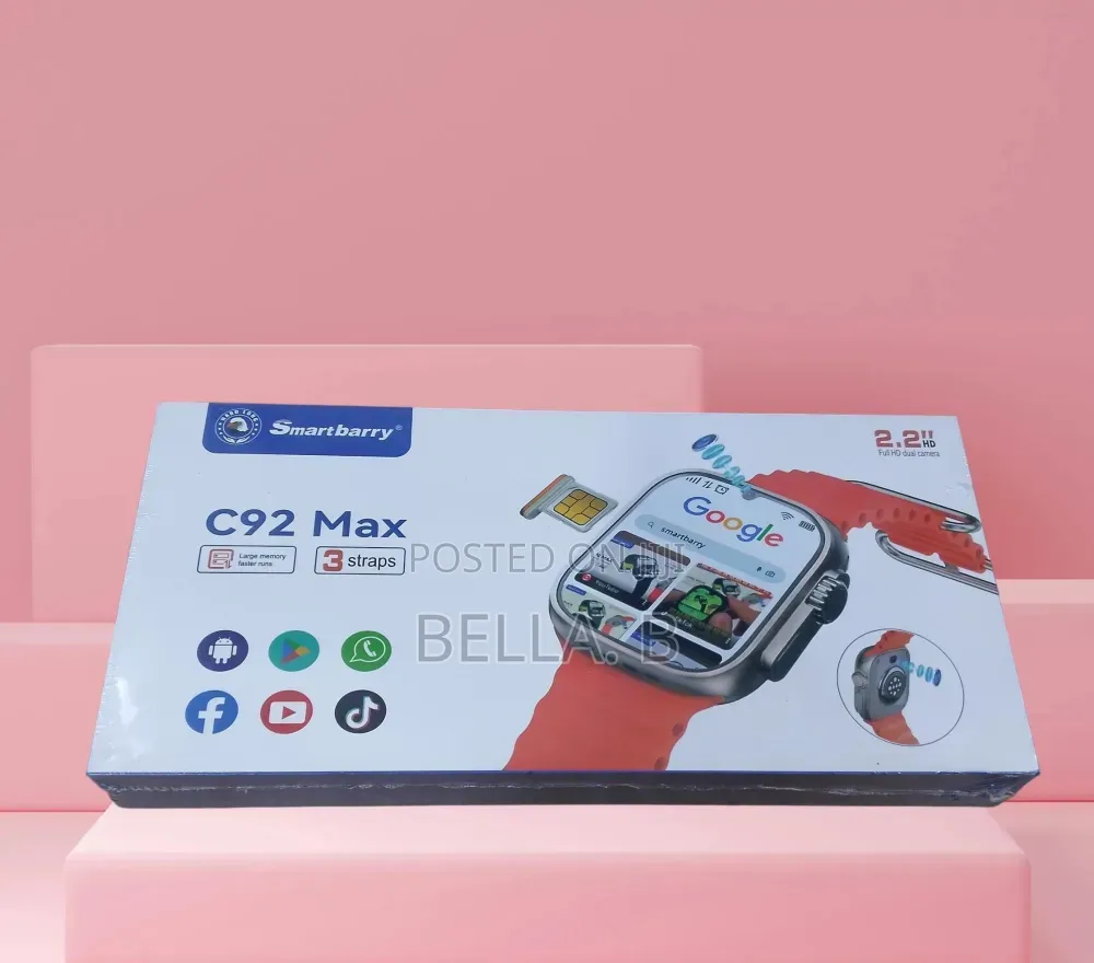 C92 Max Smart Watch :Upgrade Your Lifestyle.