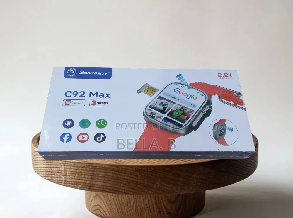 C92 Max Smart Watch: Stay Connected Anywhere.