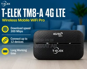 T-Elek Tm8-a 4g Lte Wireless Mobile Wifi Pro