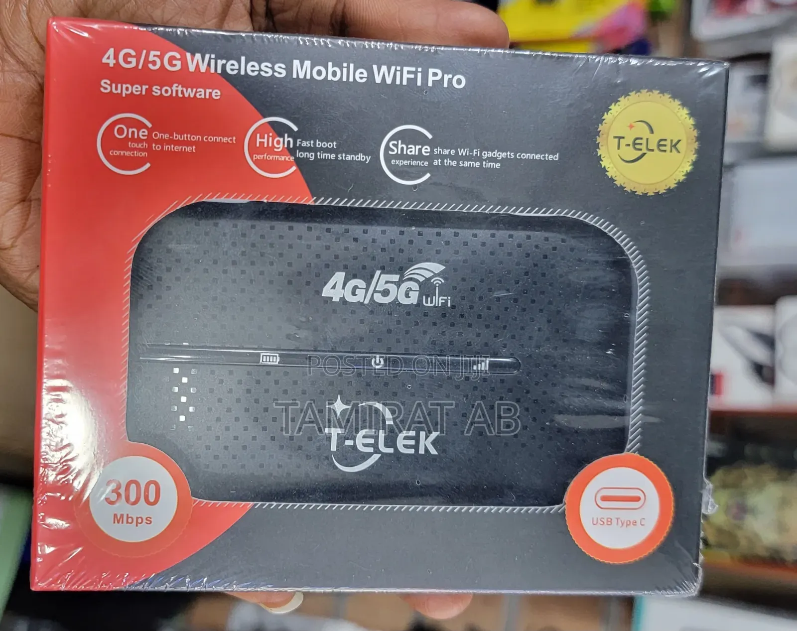 T-Elek Tm8-a 4g Lte Wireless Mobile Wifi Pro