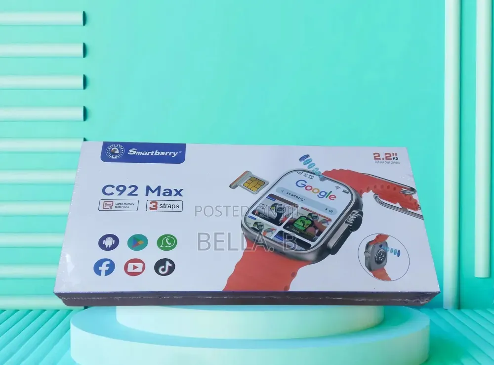 C92 Max Smart Watch: Track Your Health With Confidence.