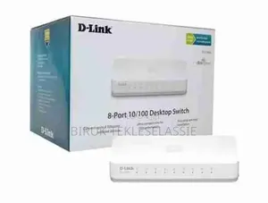 D-Link 8-Port Fast Ethernet Unmanaged Switch Des-1008a