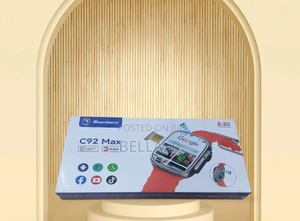 C92 Max Smart Watch: Elegant Design for Every Occasion.