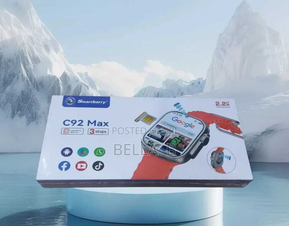 C92 Max Smart Watch: Elegant Design for Every Occasion.