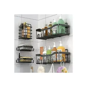 5pcs Stainless Steel Storage Rack | Organizer ዘመናዊ መደርደሪያ
