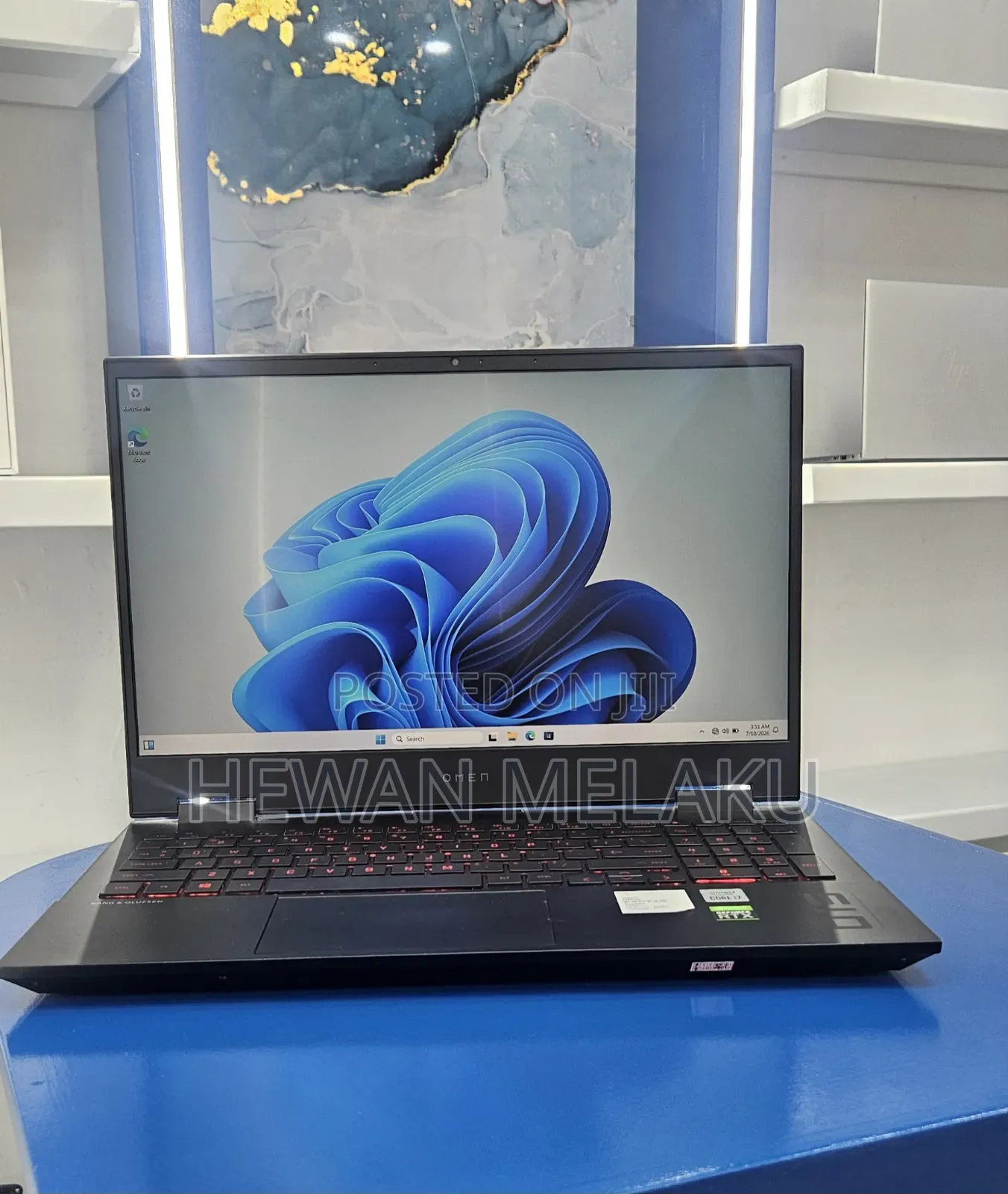 New Laptop HP Omen 15 16GB Intel Core i7 SSD 512GB