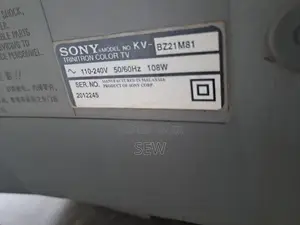 Sony Wega Flat Tv