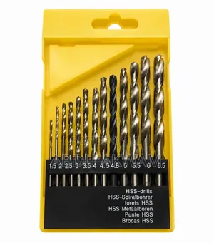 High Speed Steel Drill Bit Set
