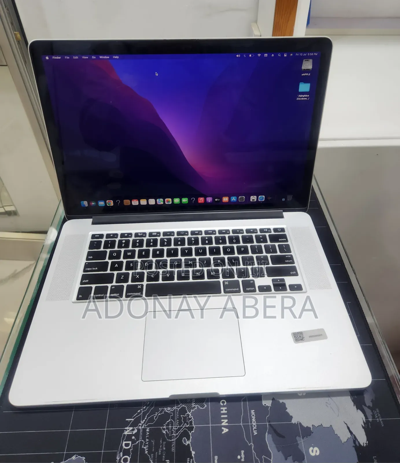 New Laptop Apple MacBook 16GB Intel Core i7 SSD 256GB