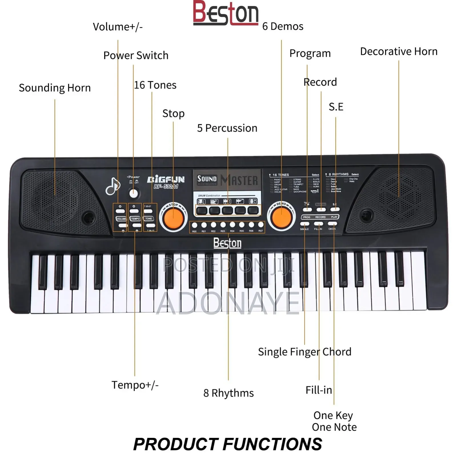 Beston Electronic Keyboard