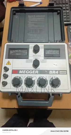 Electric Megger Bridge Tester