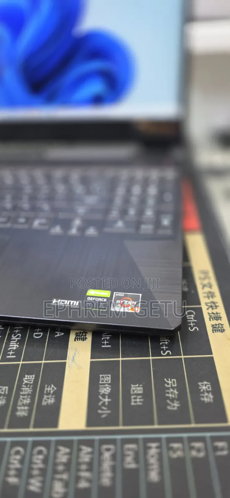 New Laptop Asus TUF Gaming A15 16GB AMD Ryzen 9 SSD 512GB