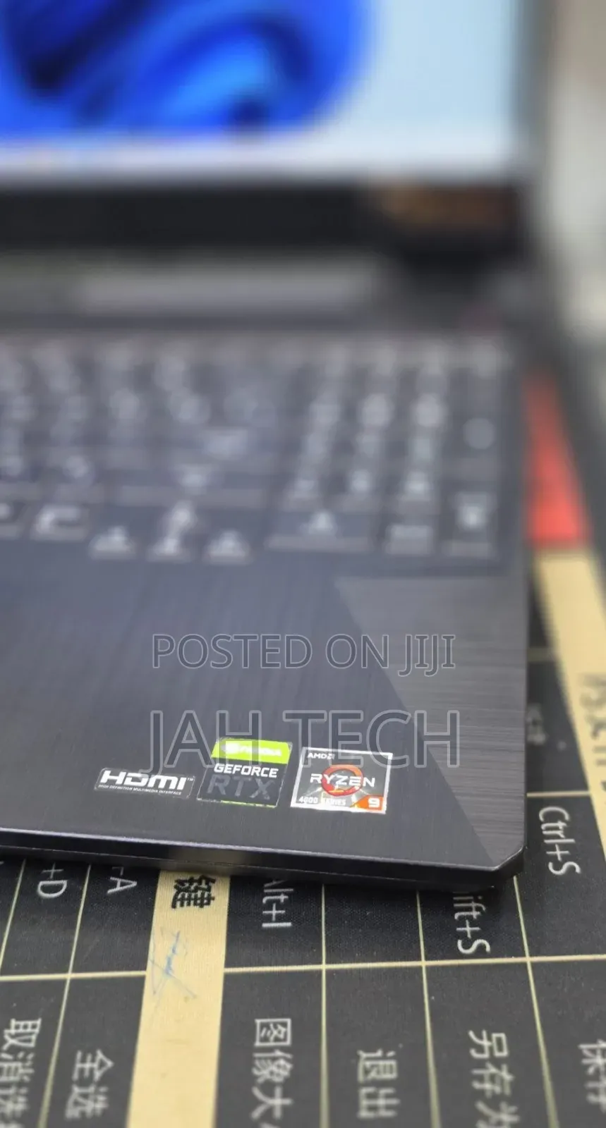 New Laptop Asus TUF Gaming A15 16GB AMD Ryzen 9 SSD 512GB