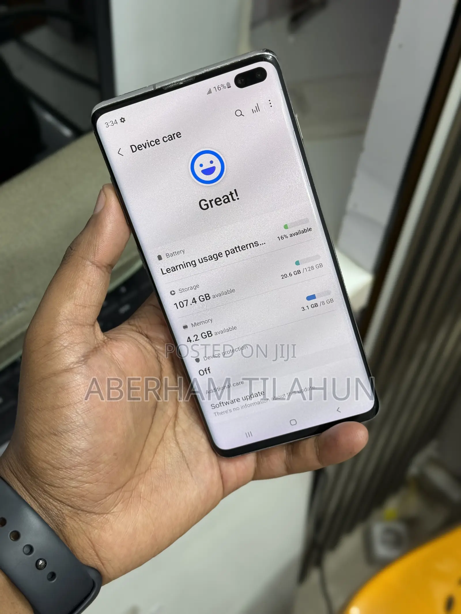 Samsung Galaxy S10 Plus 128 GB Blue