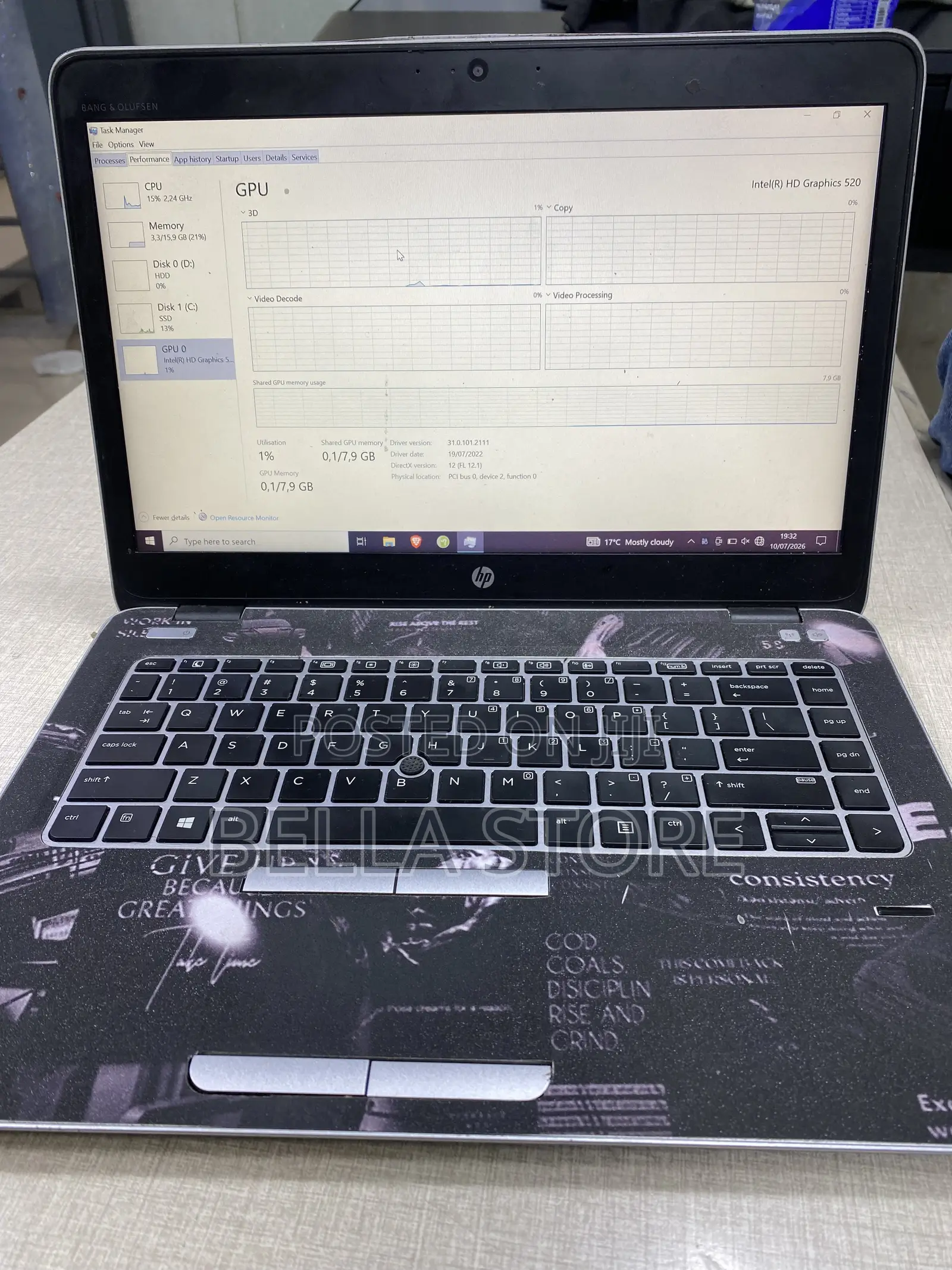 Laptop HP EliteBook 840 16GB Intel Core i5 HDD+SSD 512GB
