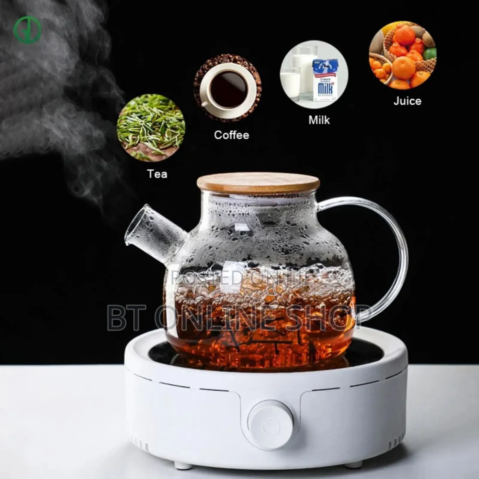 Borosilicate Glass Tea Pot