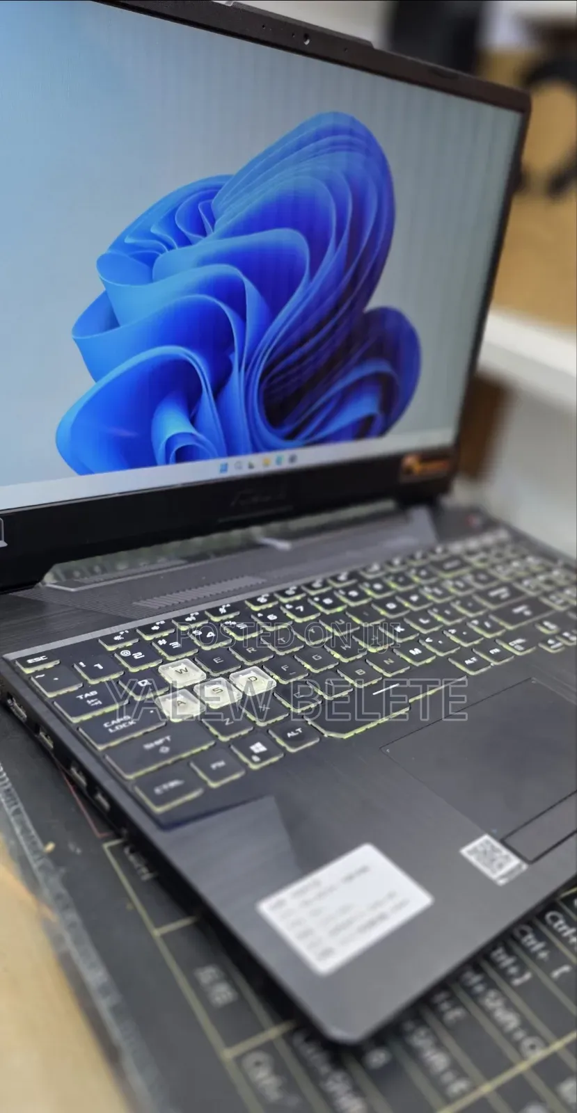 New Laptop Asus TUF Gaming F16 6GB AMD Ryzen 9 SSD 512GB