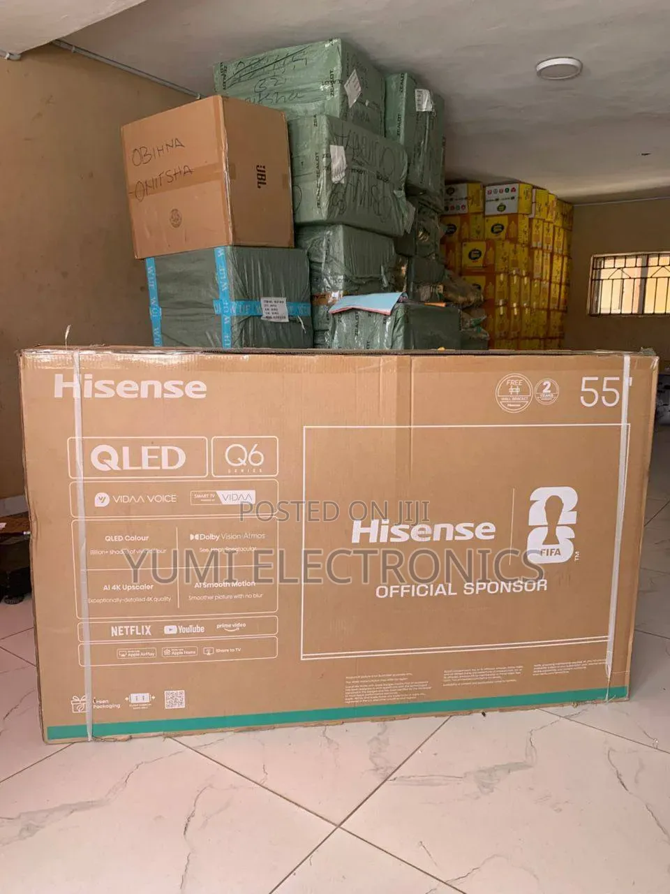Hisense 55 Inch Qled Q6 Tv