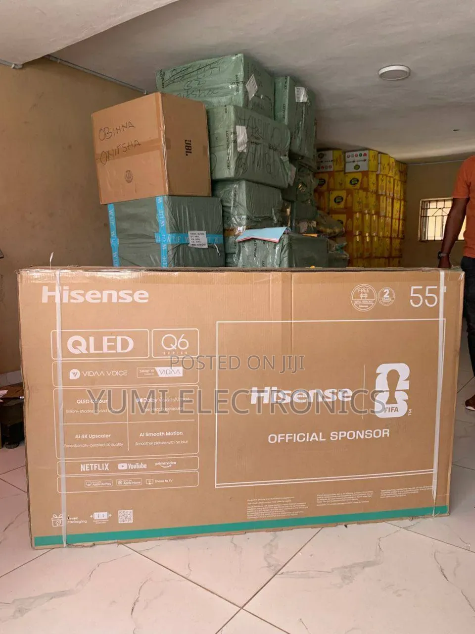 Hisense 55 Inch Qled Q6 Tv