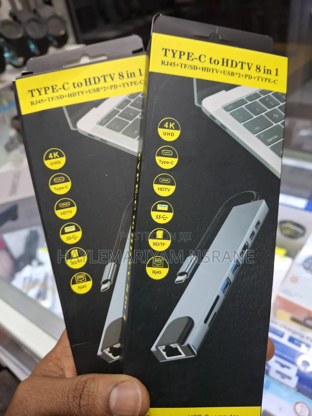 Type-C to HDTV 8 in 1
