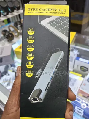 Type-C to HDTV 8 in 1