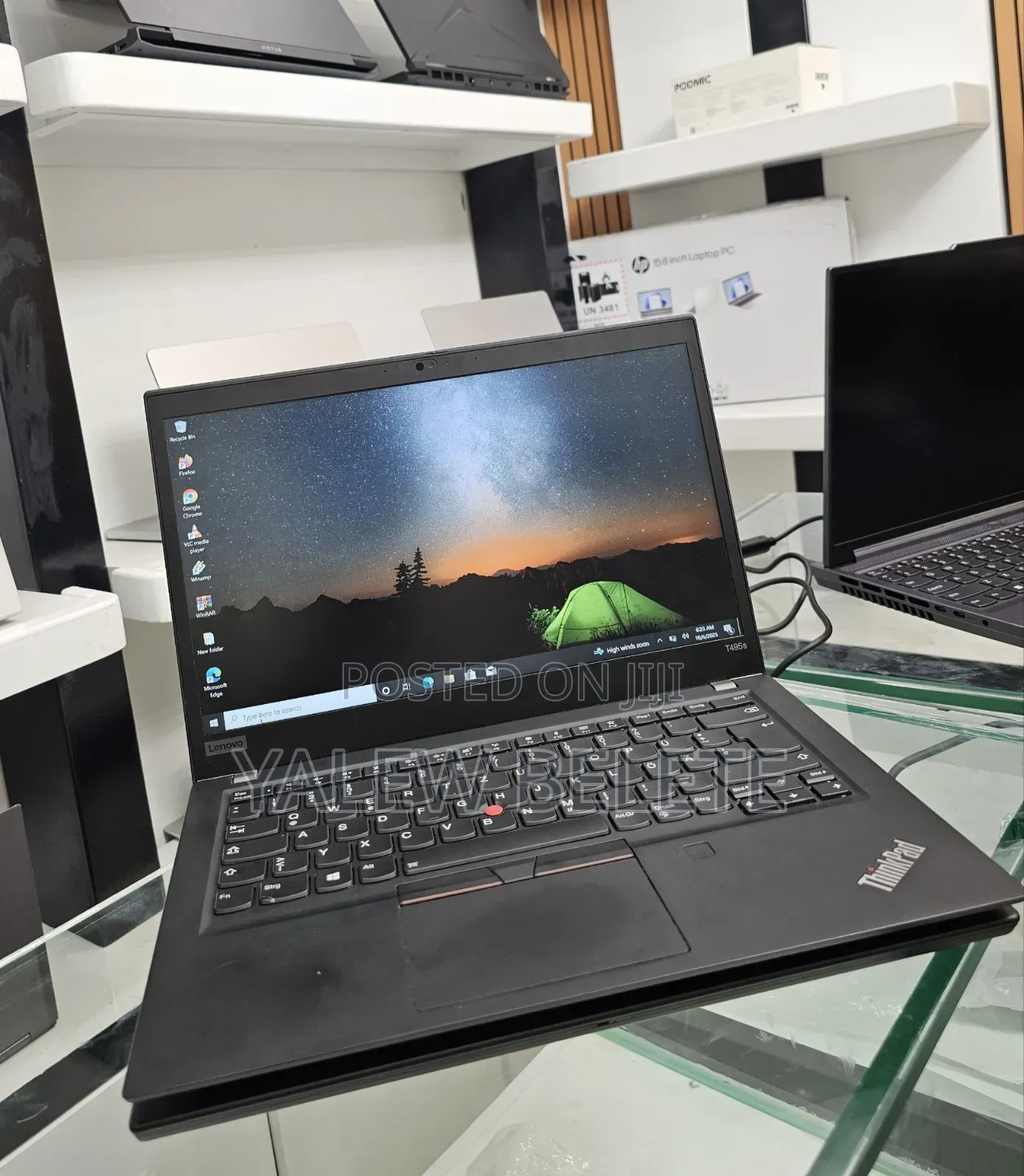 New Laptop Lenovo ThinkPad t495s 16GB AMD Ryzen 7 SSD 512GB