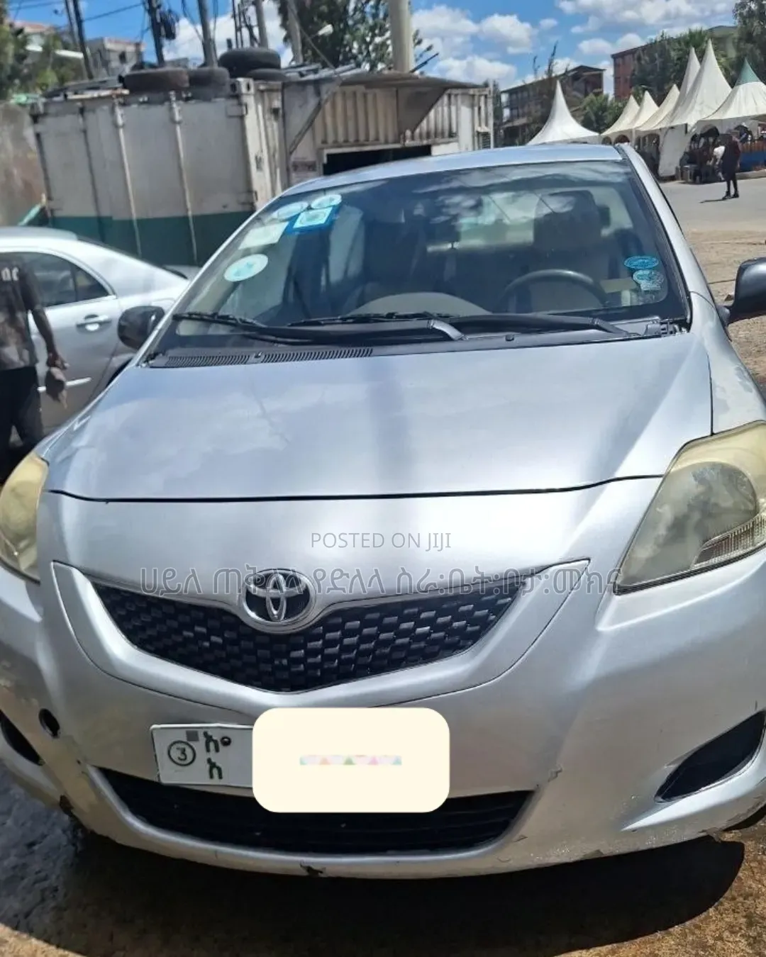 Toyota Yaris 2011 Off white
