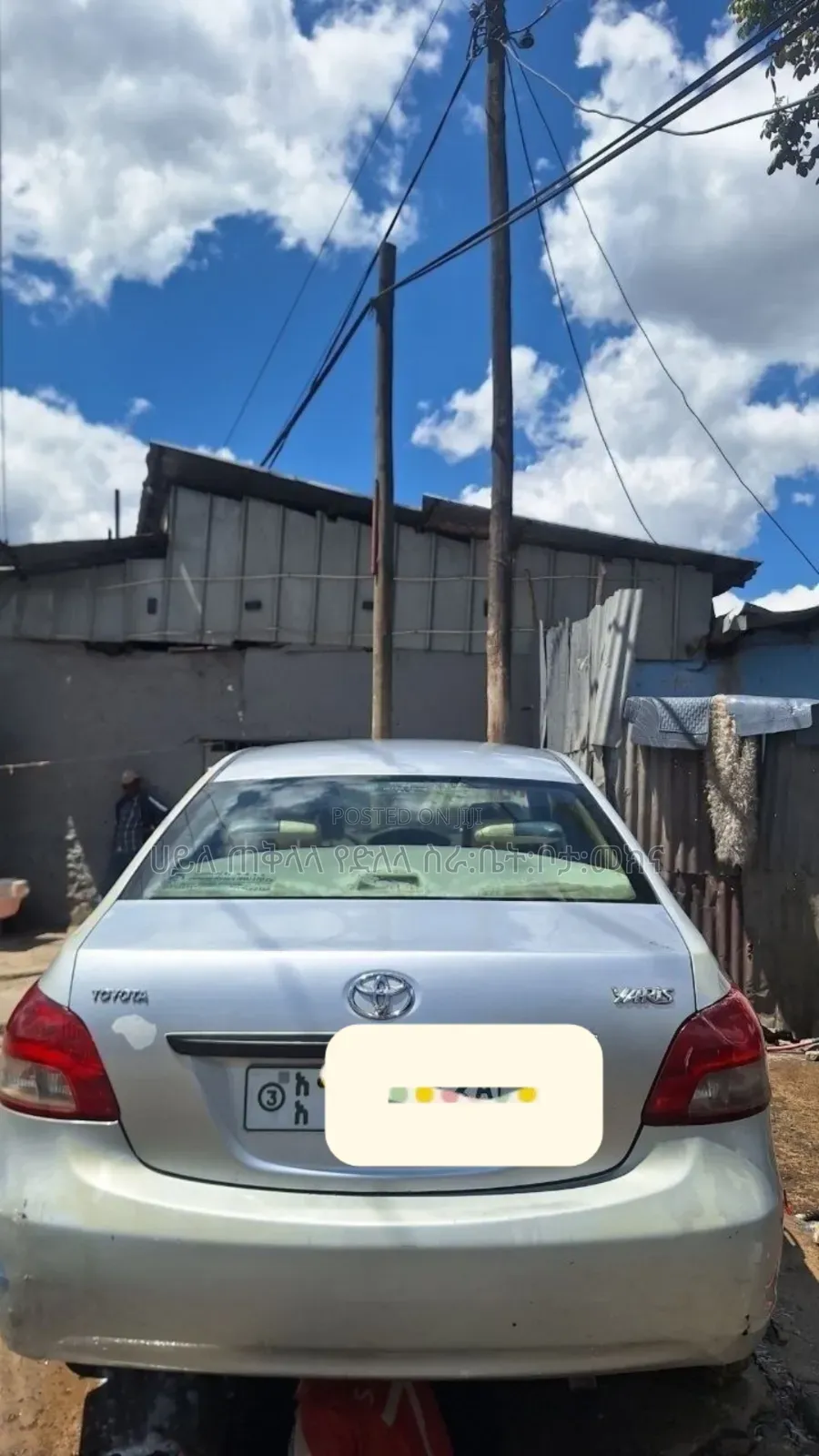 Toyota Yaris 2011 Off white