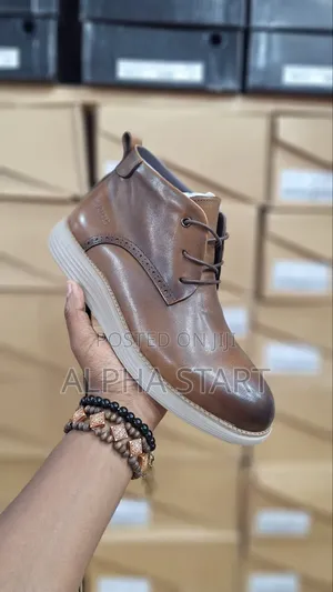 New Arrival አዲስ የገቡ Edco Summer Boots High Master Quality Shoes