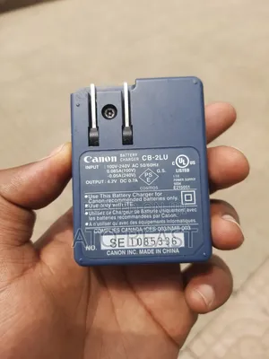 Canon Cb-2lu Battery Charger For Nb-3l L