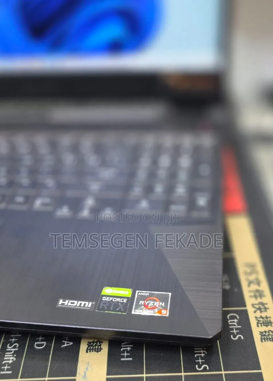 New Laptop Asus TUF Gaming A15 16GB AMD Ryzen 9 SSD 512GB