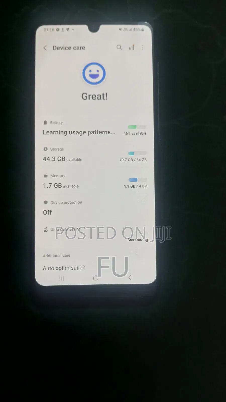 Samsung Galaxy F22 64 GB Blue